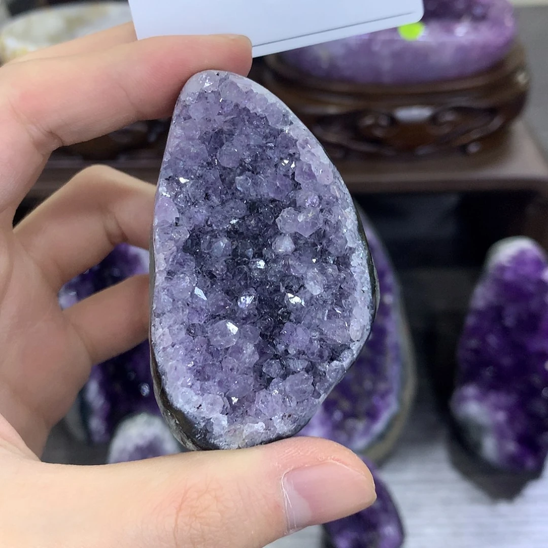 紫晶珠宝半成品未镶嵌732