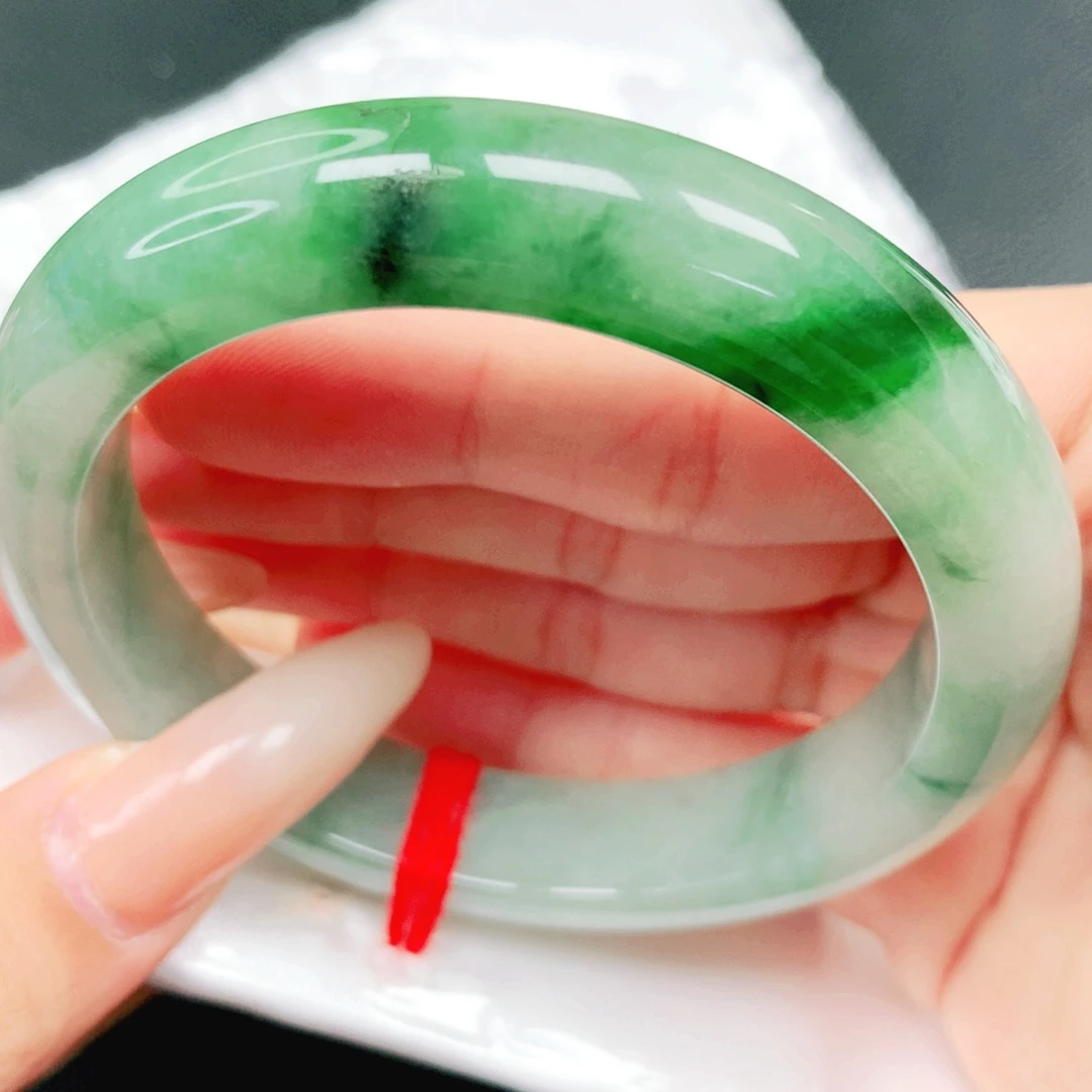 翡翠未镶嵌手镯57