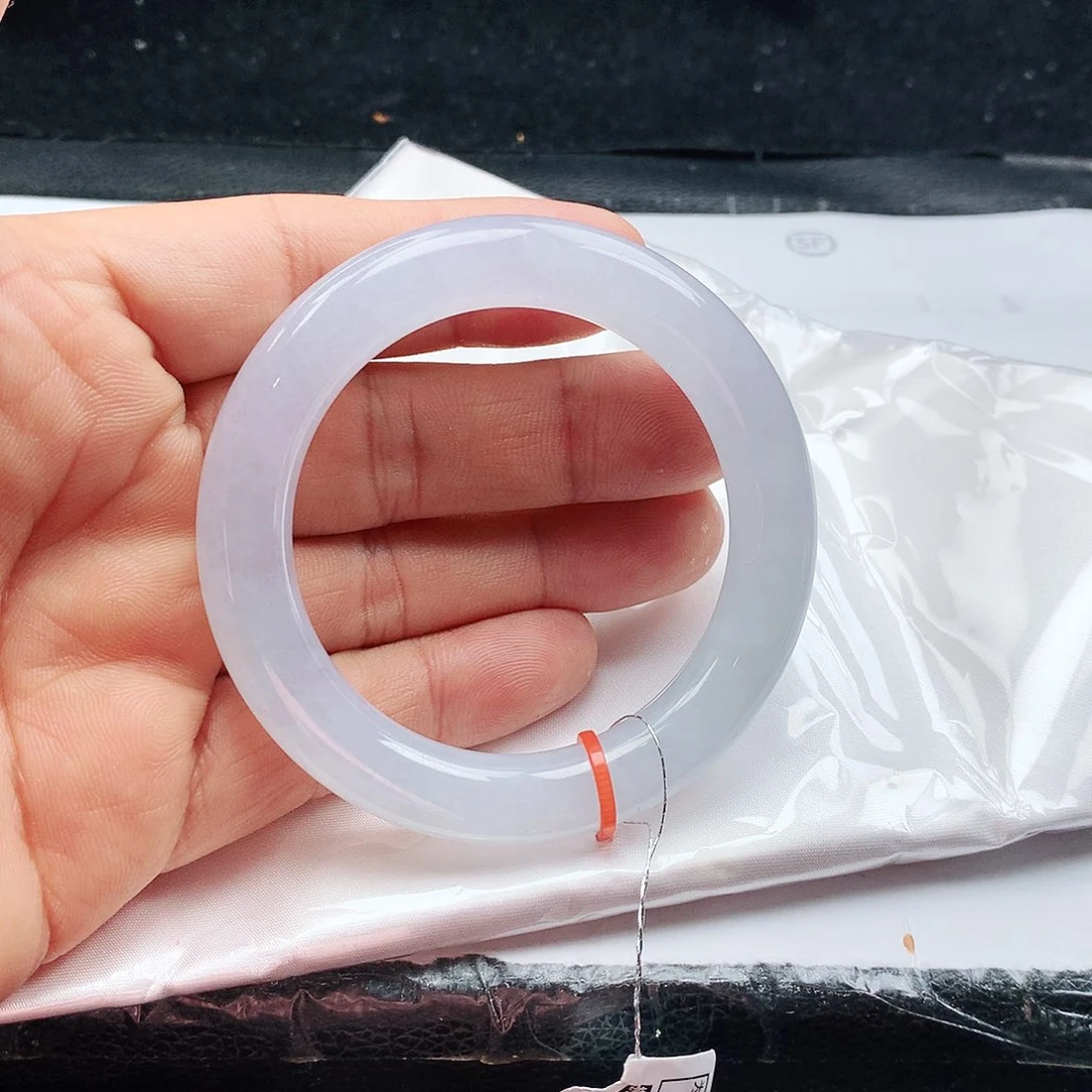 翡翠手镯未镶嵌喜****锅天然翡翠手镯