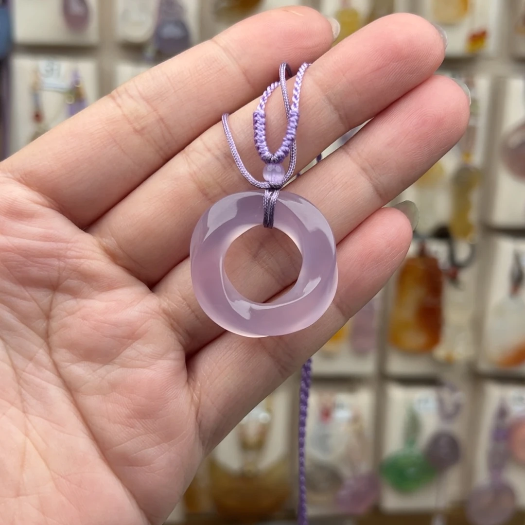 E***l玛瑙/玉髓未镶嵌吊坠(赠链)