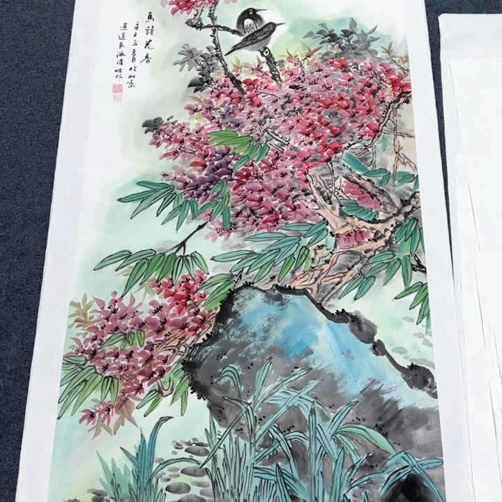 国画纯手绘作品欣赏图
