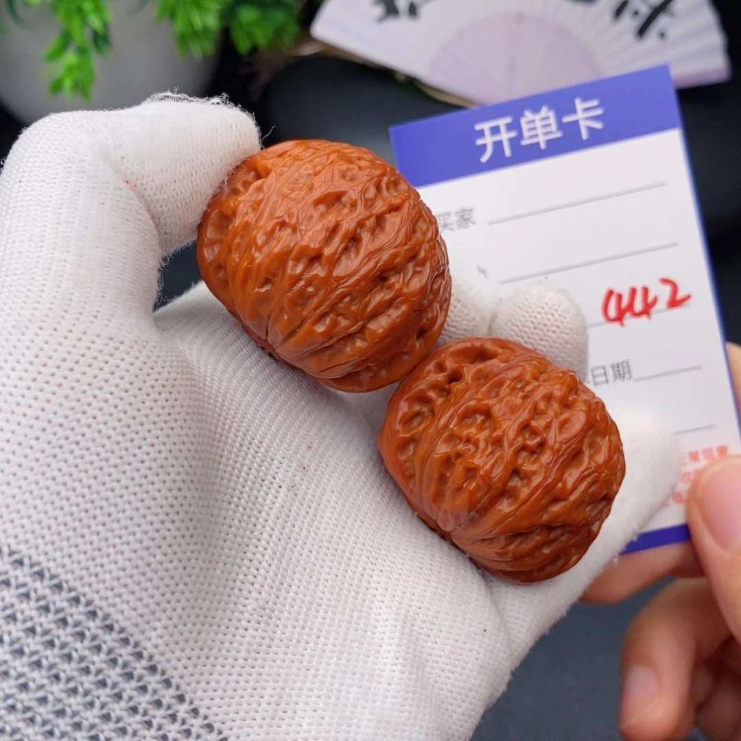 文玩核桃把件40铁锤442