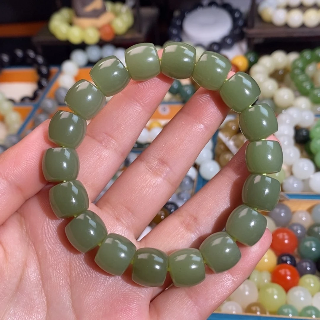 和田玉手串未镶嵌W 12