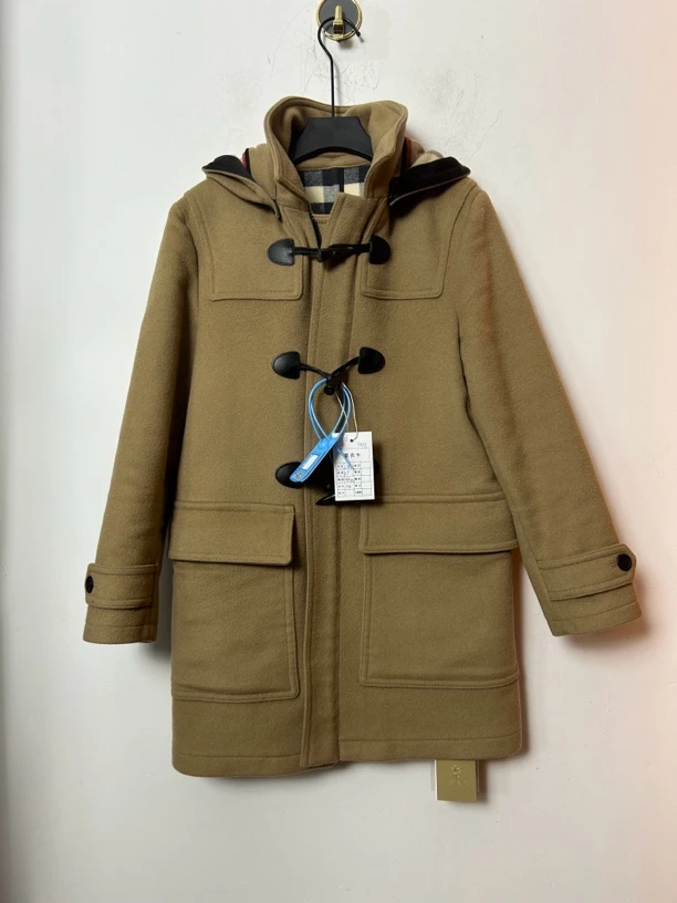 99新 BURBERRY/博柏利 Burberry卡其色牛角扣外套99新 微瑕