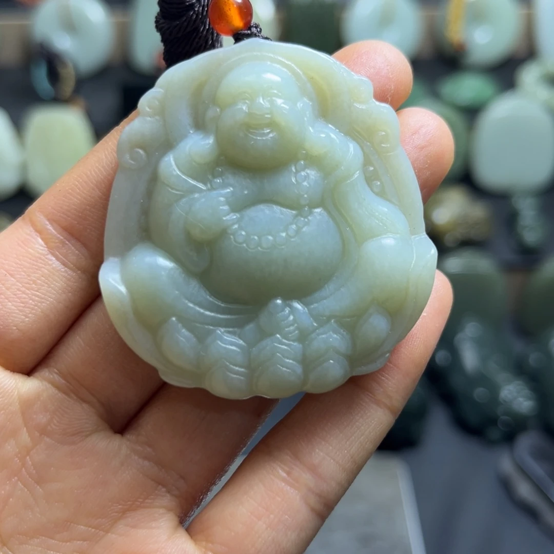 和田玉未镶嵌颈饰俄料