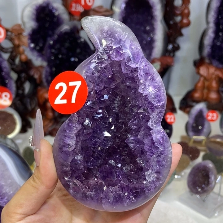 紫晶大型摆件（非配饰）未镶嵌