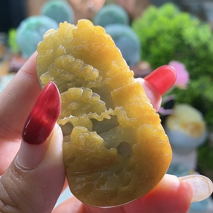 【闪购商品】翡翠挂件未镶嵌山水