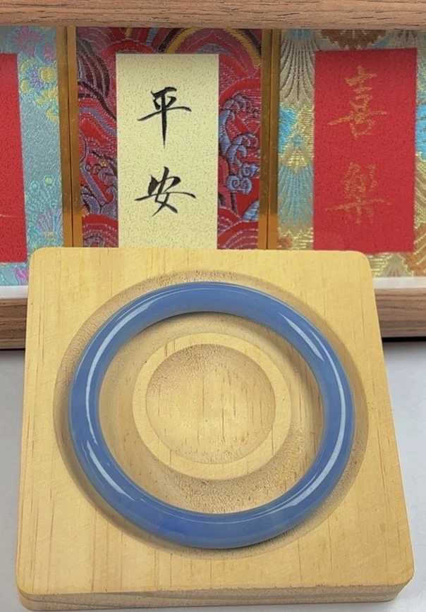 缅料原矿妖紫手镯 036