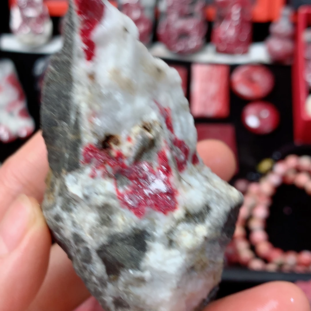 天然辰砂天然毛石