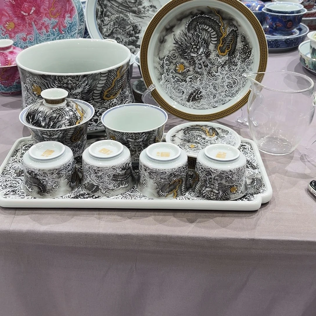 瓷片景德镇瓷器精品展示