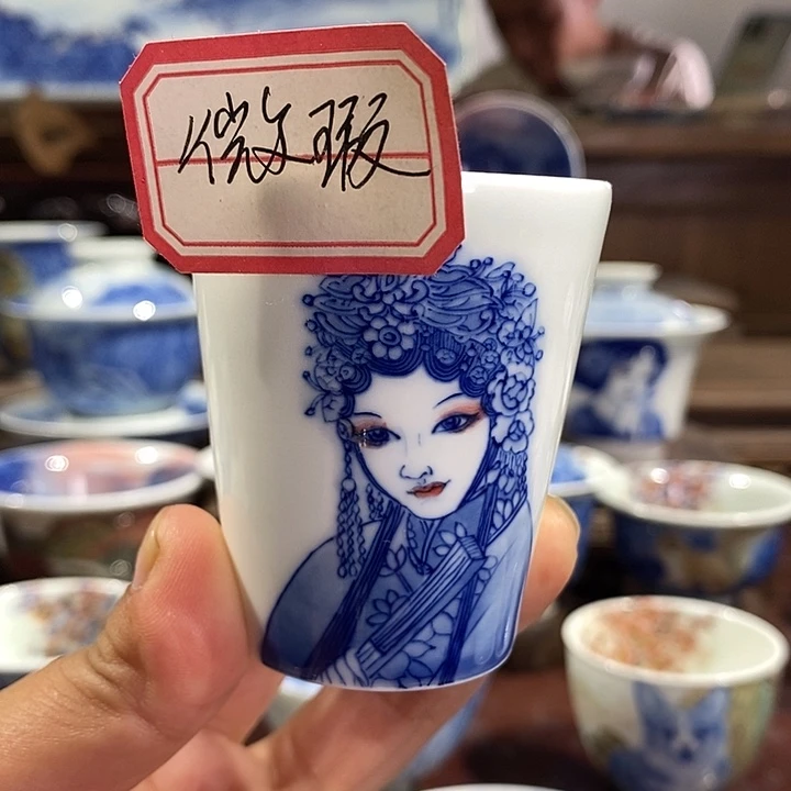 杯景德镇手工手绘陶瓷，高亮兴老师作品