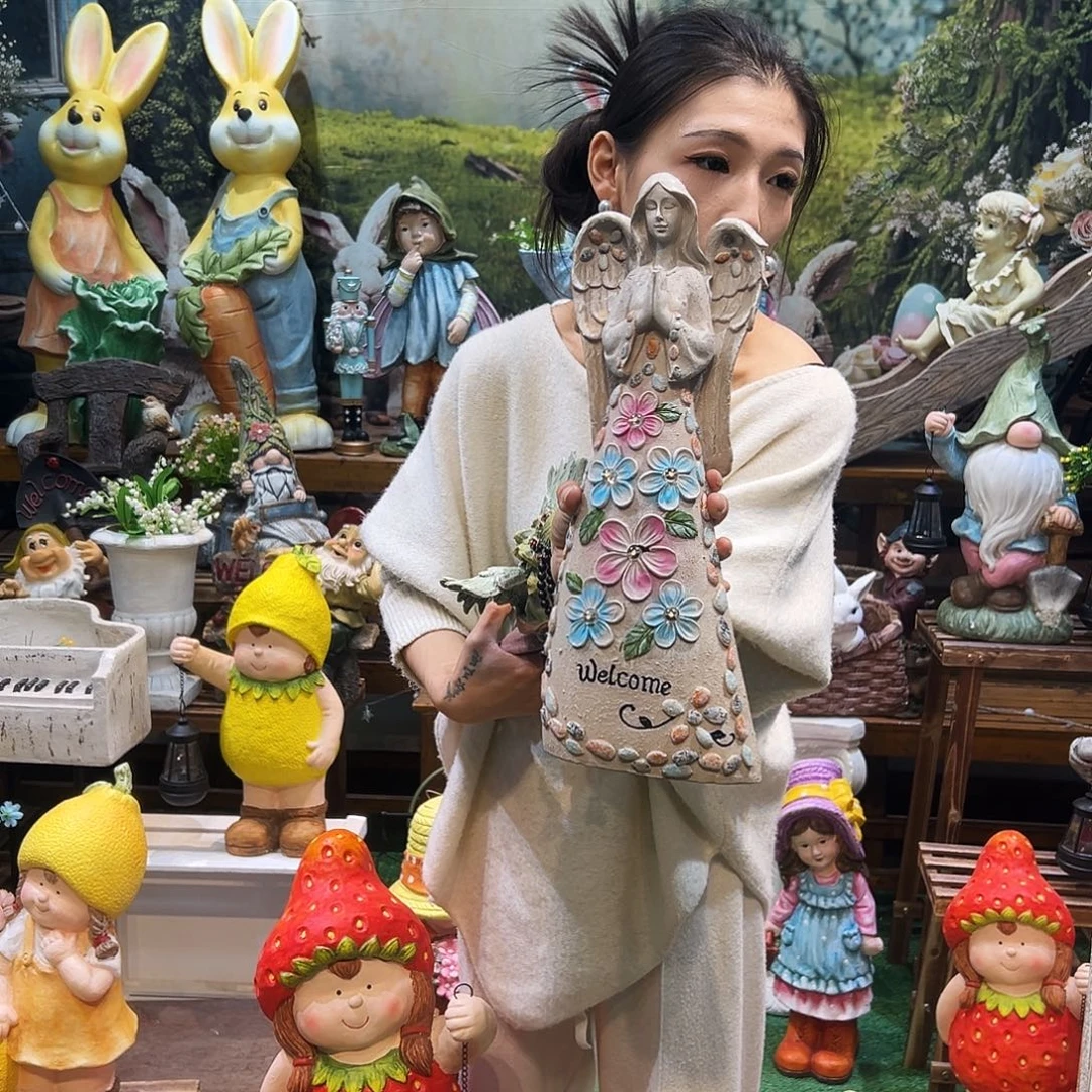 花园摆件红红火火