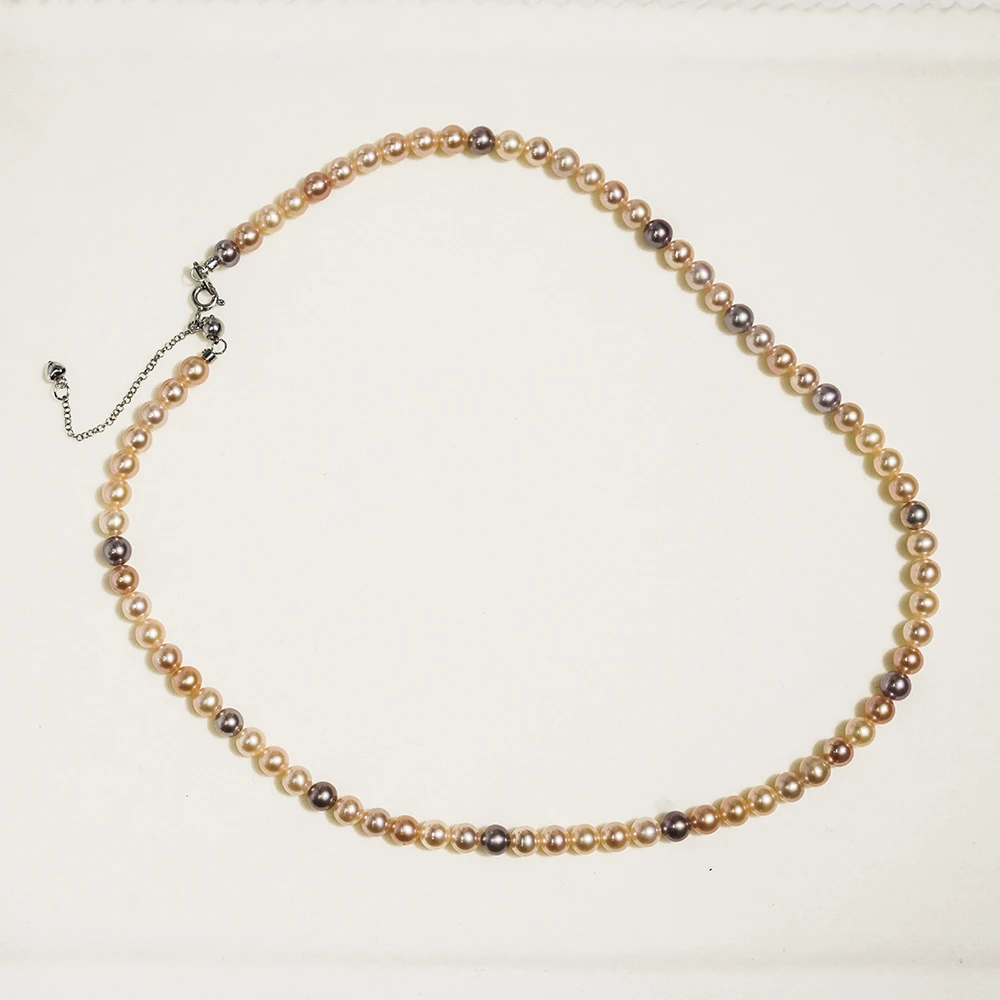 淡水无核珍珠糖果色天然时尚优雅适合送女友