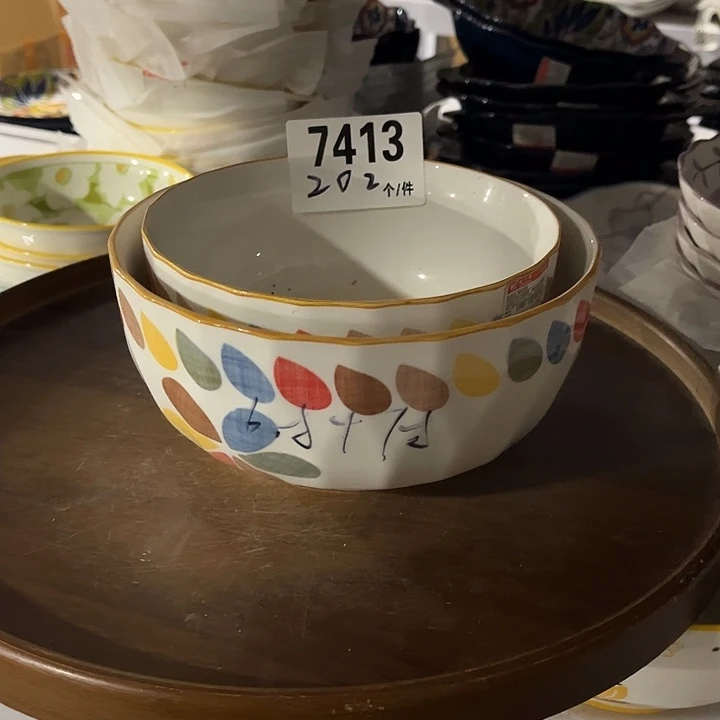 微瑕外贸餐具7413