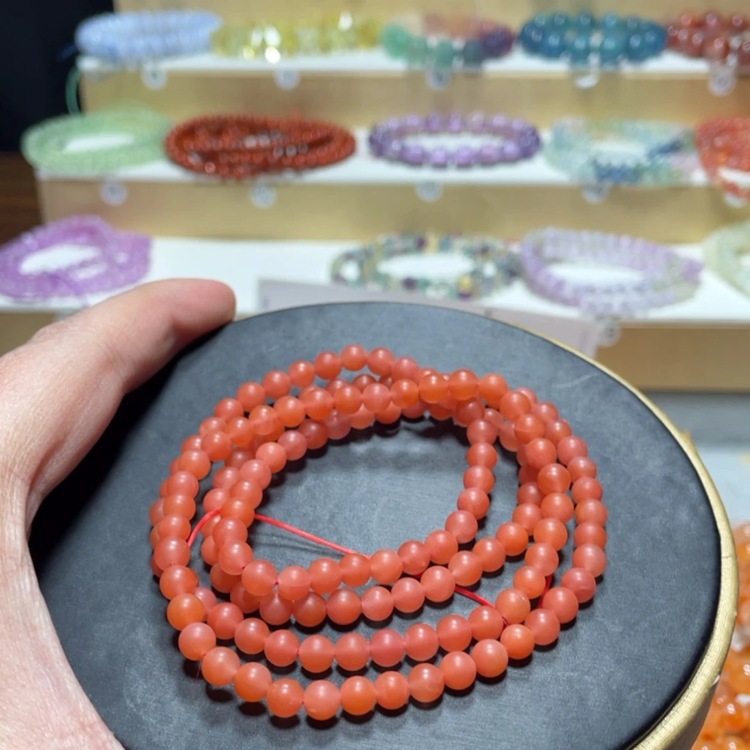 【闪购商品】水晶手串银S800镀金镶嵌烙**?