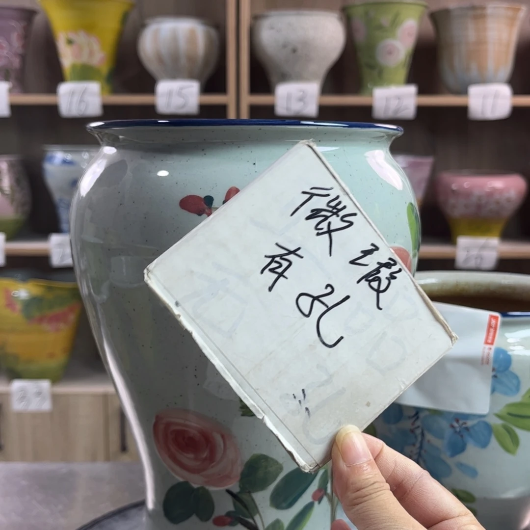 景德镇陶瓷花盆花盆