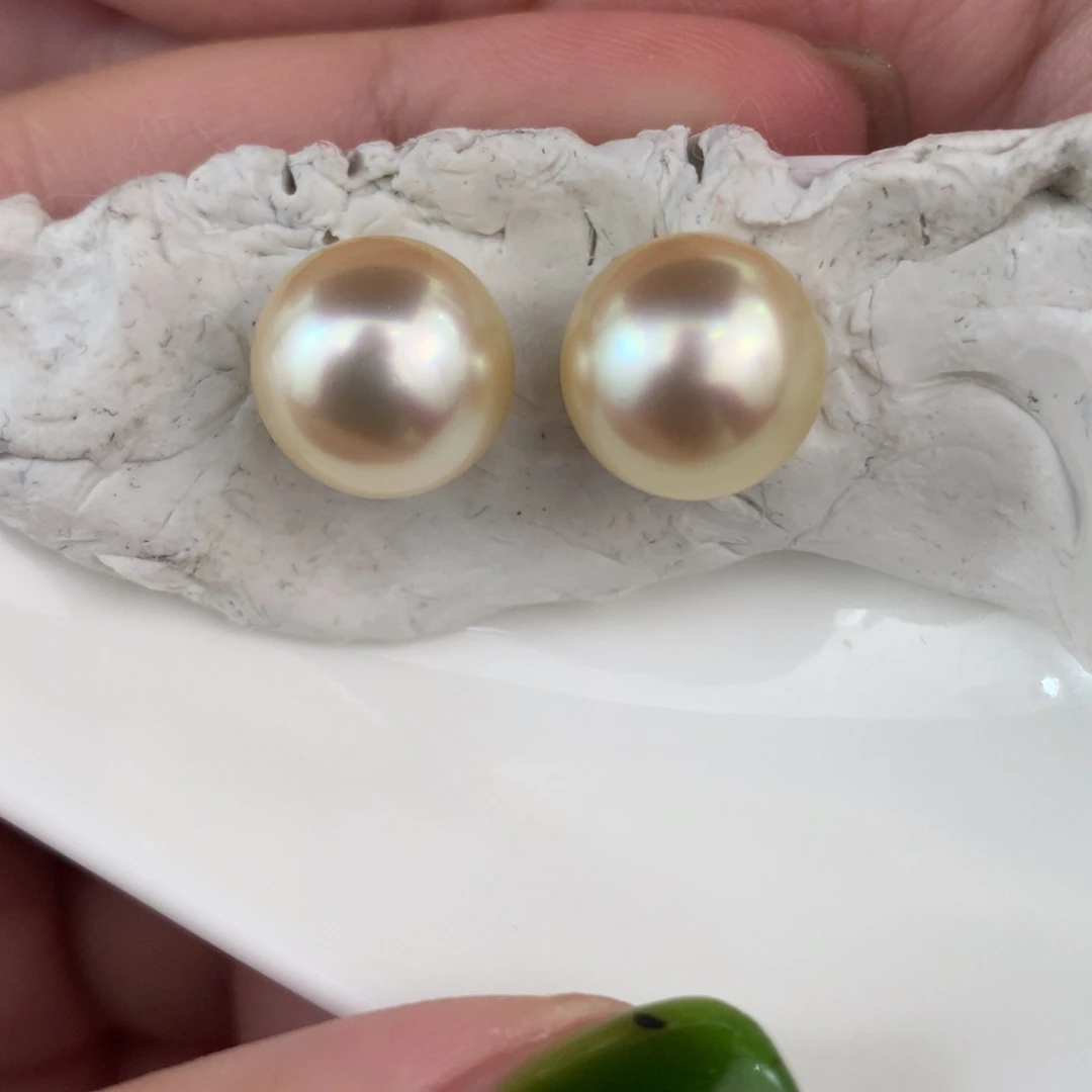 定制海水珍珠未镶嵌裸珠干枯10.9 11.1