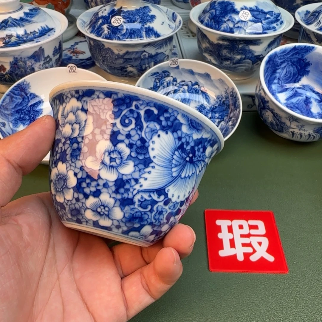 陶纯手工纯手绘茶具243