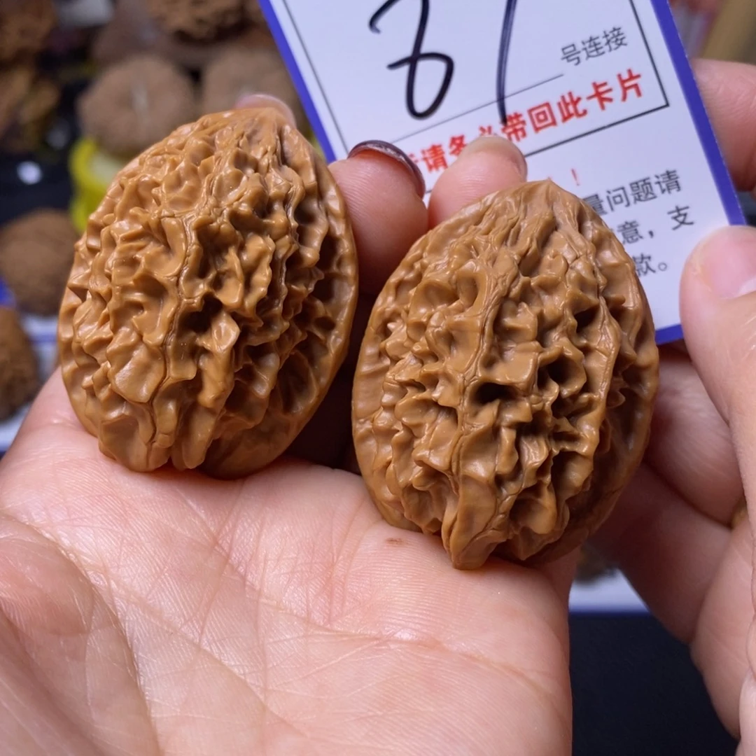 文玩核桃把件36招财鼠87