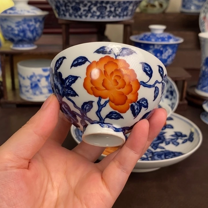 景德镇陶瓷手工手绘