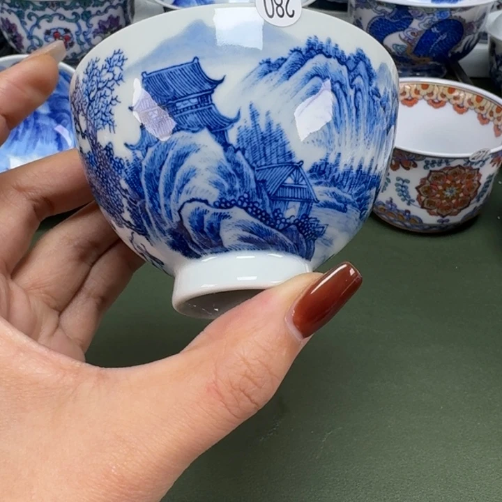 沙沙手工手绘茶具280