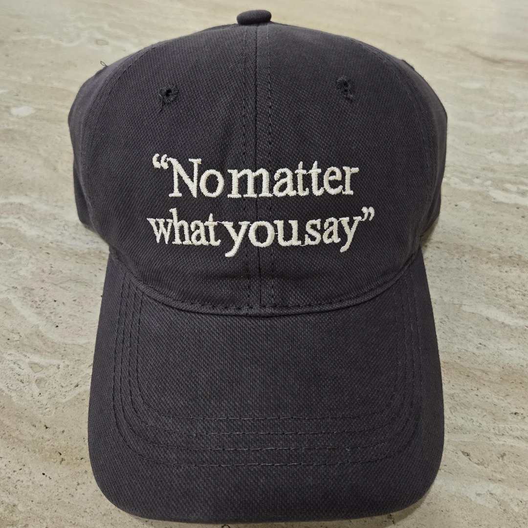 东大门字母刺绣棒球帽(no退no换)