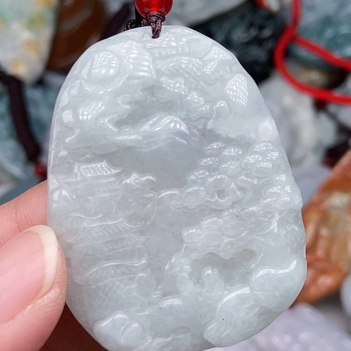 颈饰未镶嵌翡翠翡翠