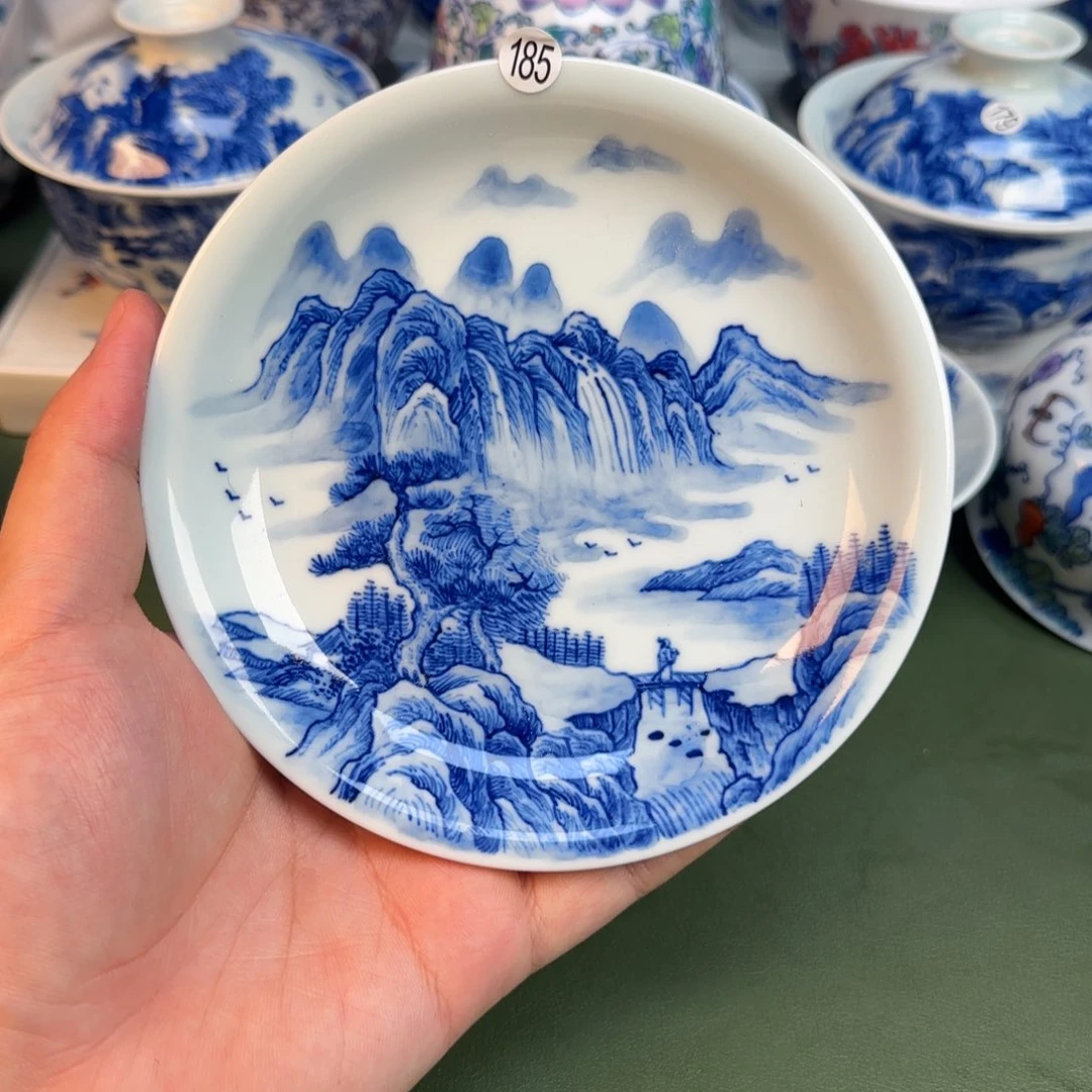 彦祖纯手工手绘茶具185
