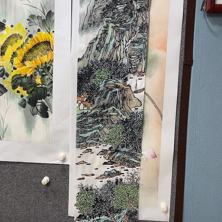 静***斋姜奇老师山水作品