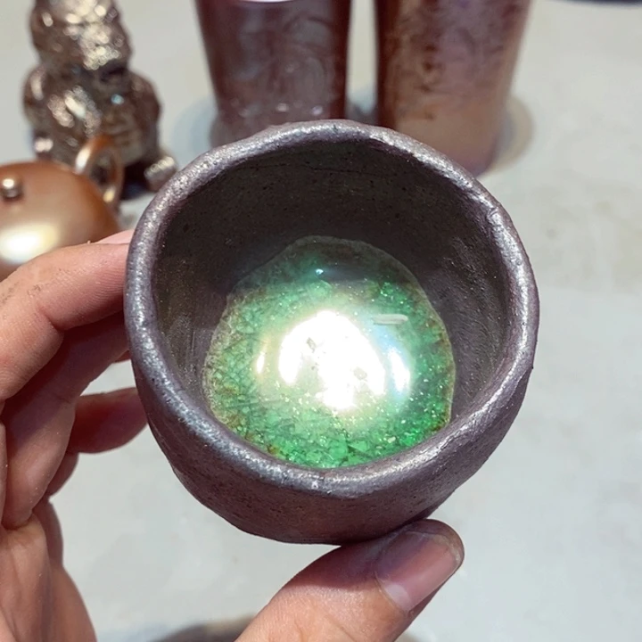 柴烧茶具陶瓷杯子