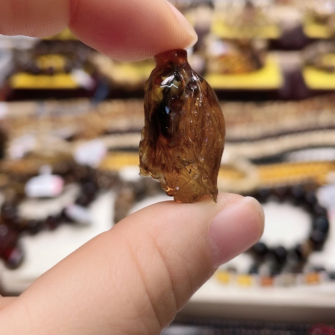 琥珀裸石未镶嵌用****2大