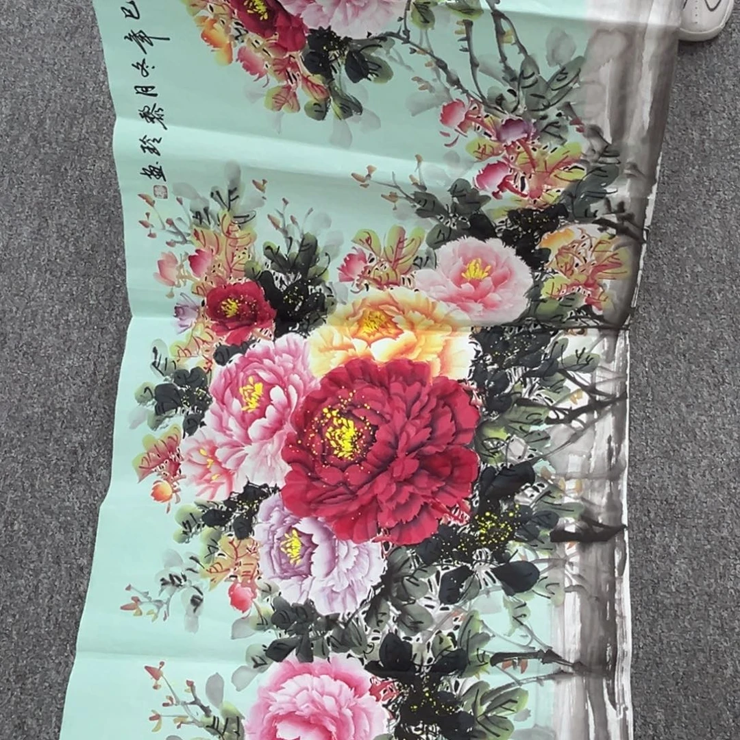 国画卖字画的小老板