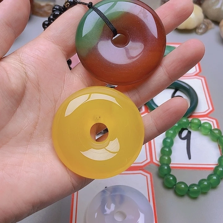 【闪购商品】未镶嵌玛瑙/玉髓珠宝半成品难**涂