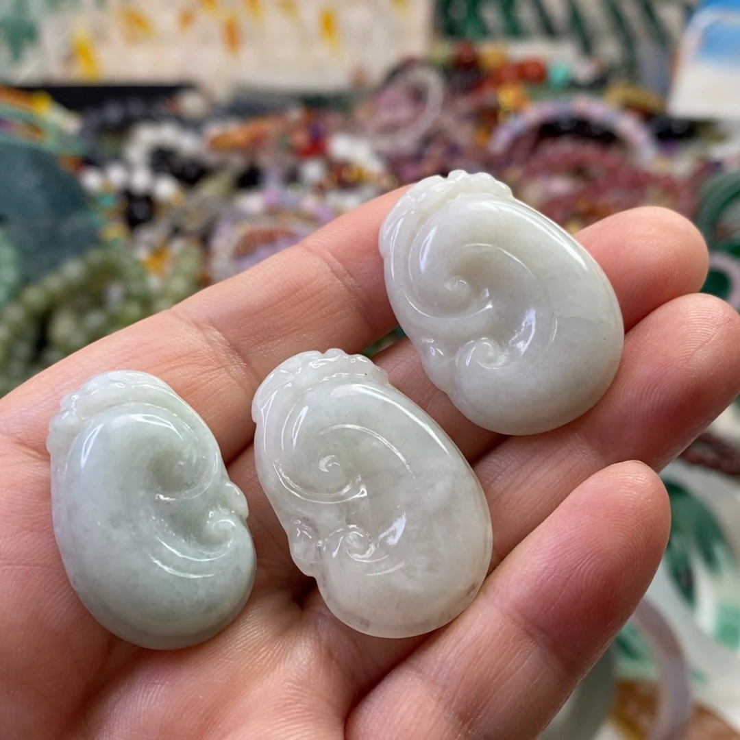 合金翡翠手饰吊坠