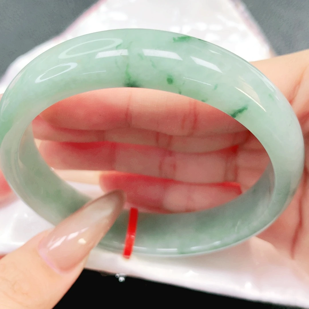 翡翠未镶嵌手镯62