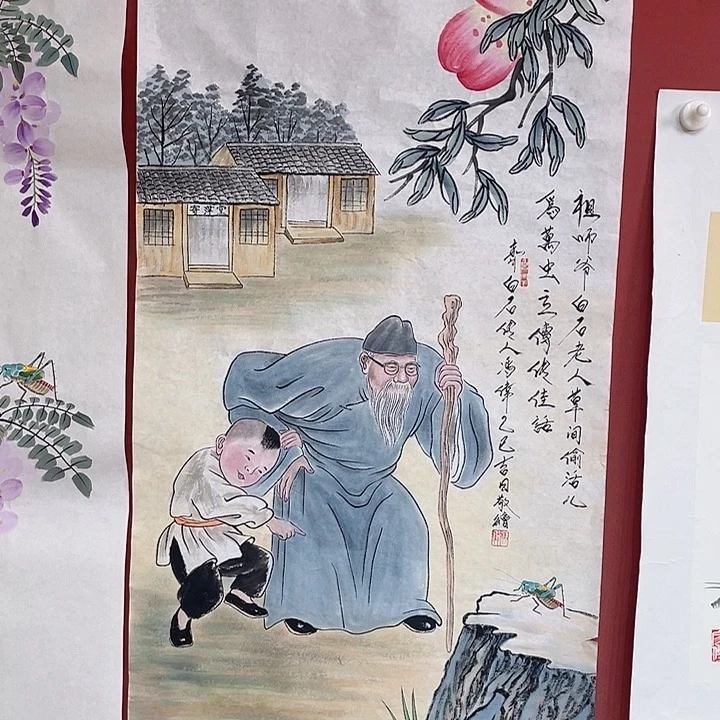 国画冯老师手绘作品