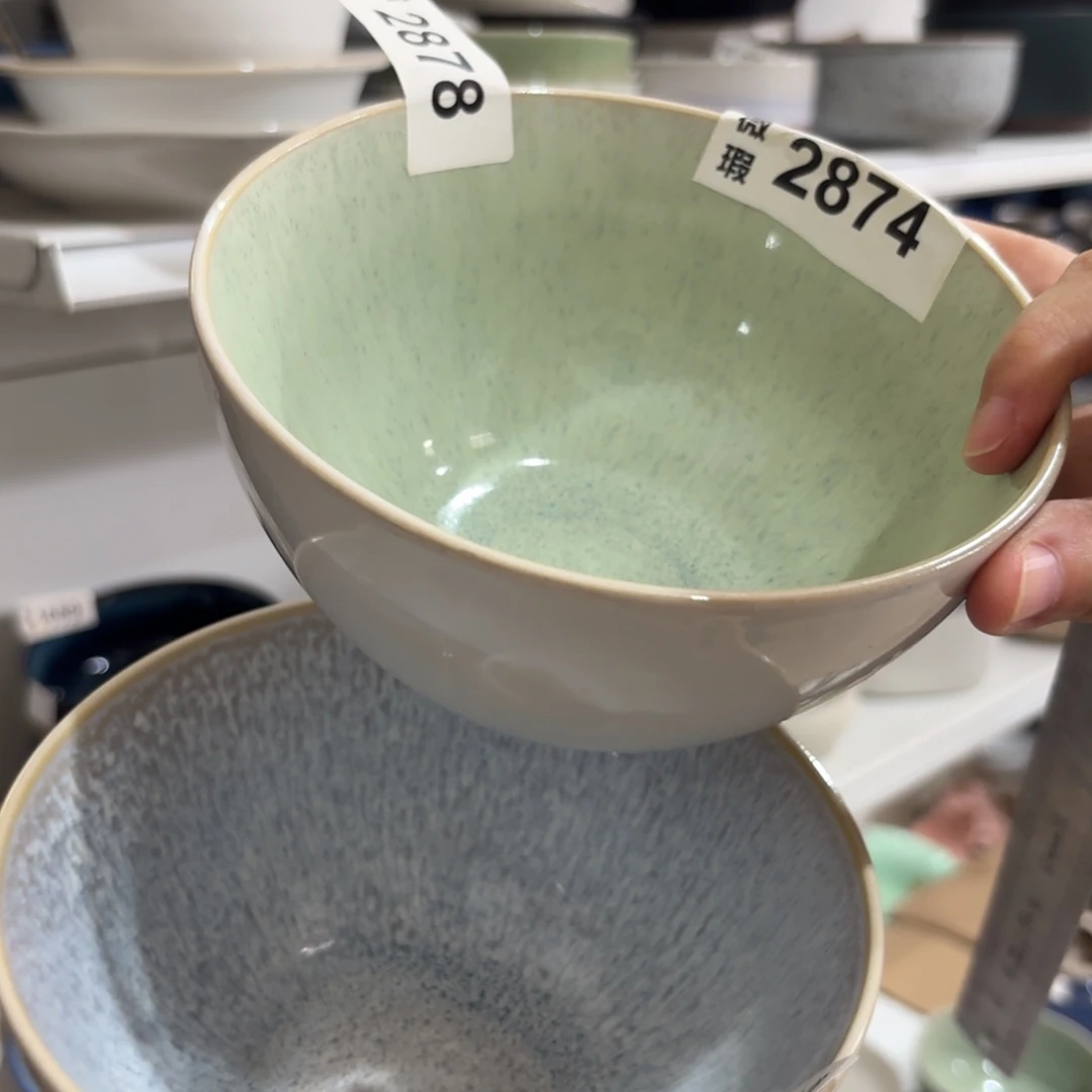 陶瓷5878 微瑕陶瓷餐具6个