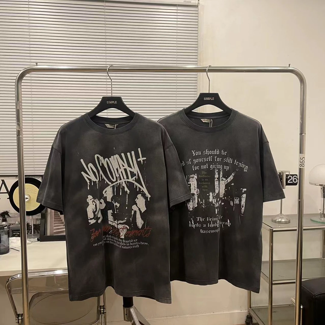 线下很多实体店！很多明星在穿的品牌！280克小众品牌水洗短袖