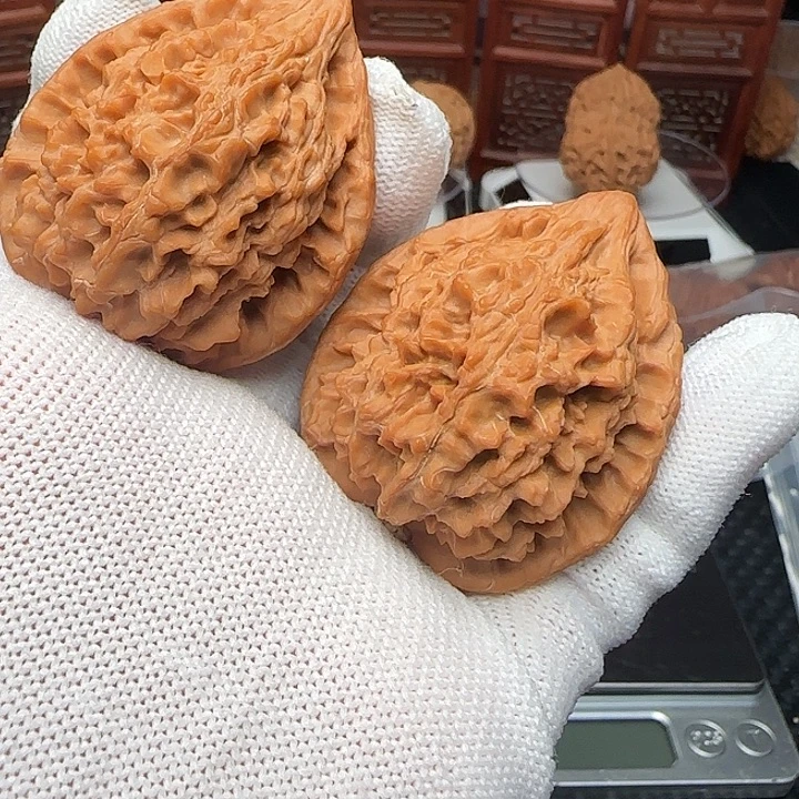 桃核把件全品头货十三陵鸡心41尺超级福利
