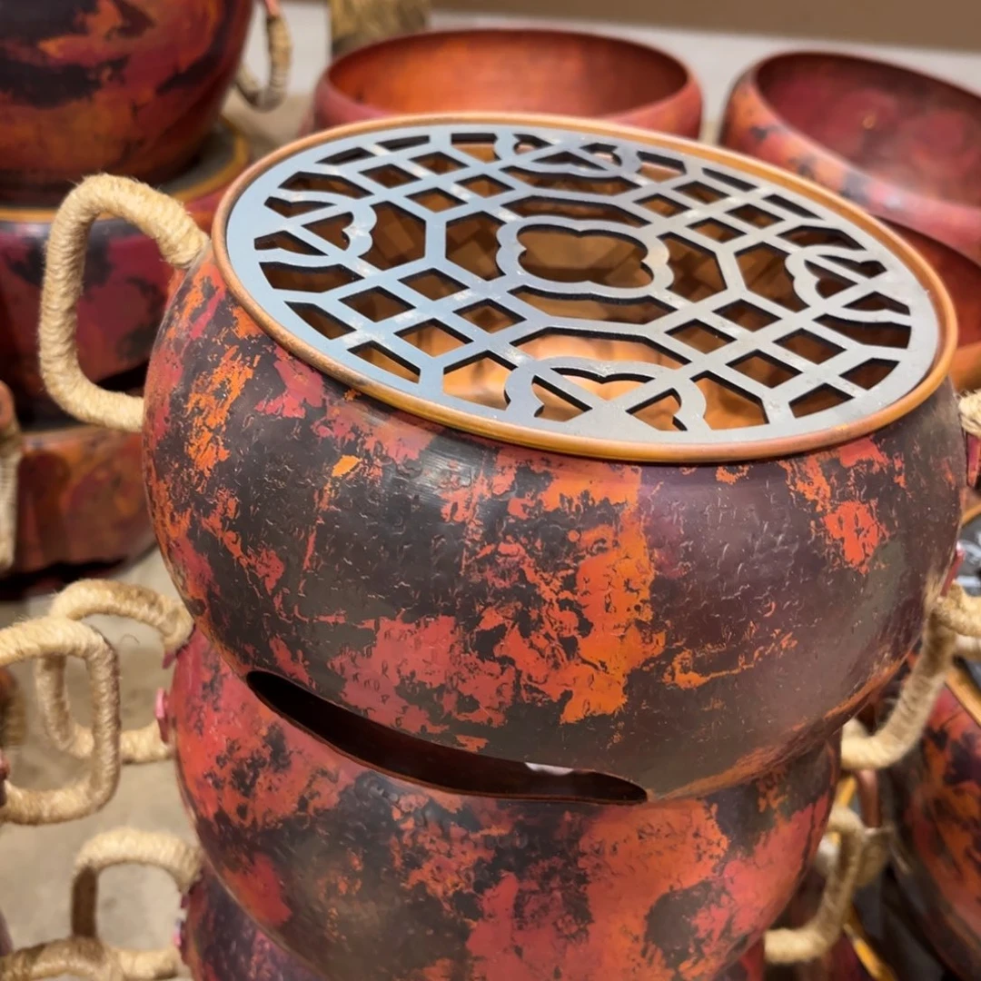 17淬火色炉子手工锻打工艺