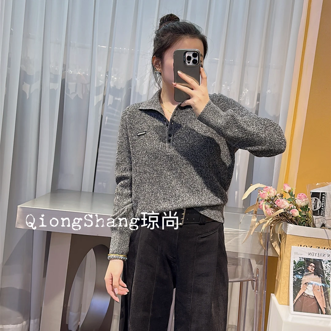 琼尚-新款翻领毛衣00543710