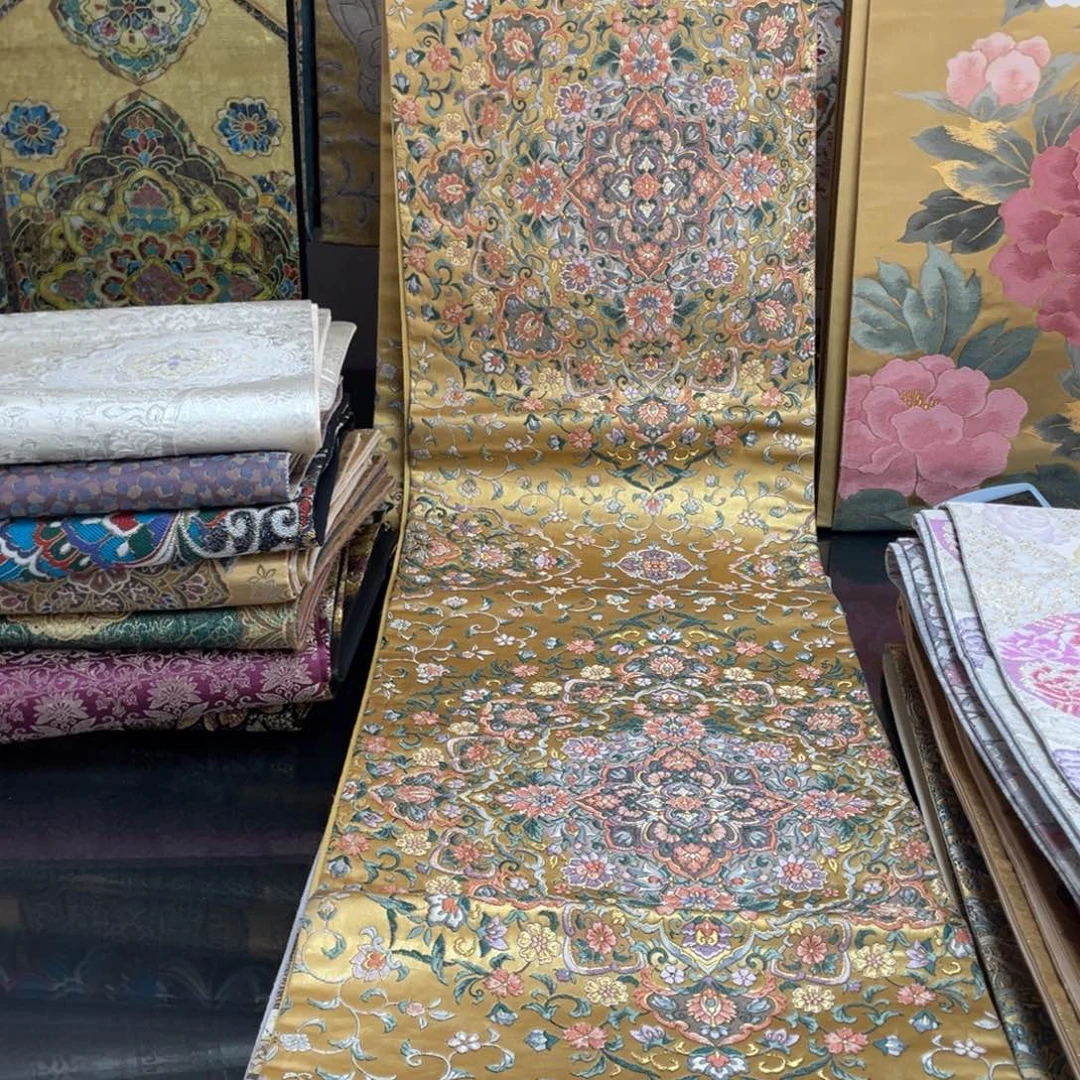 织绣唐锦桑蚕丝正绢面料