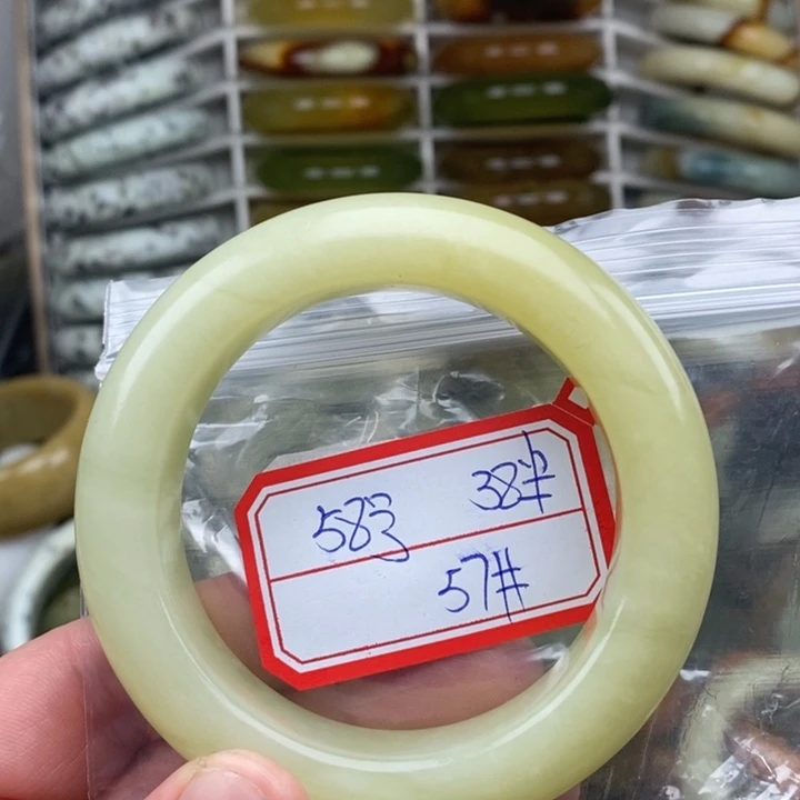 未镶嵌蛇纹石玉手绳