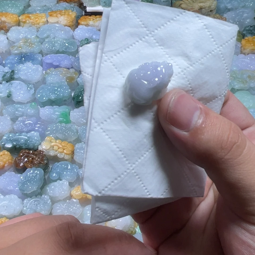 翡翠未镶嵌颈饰天然
