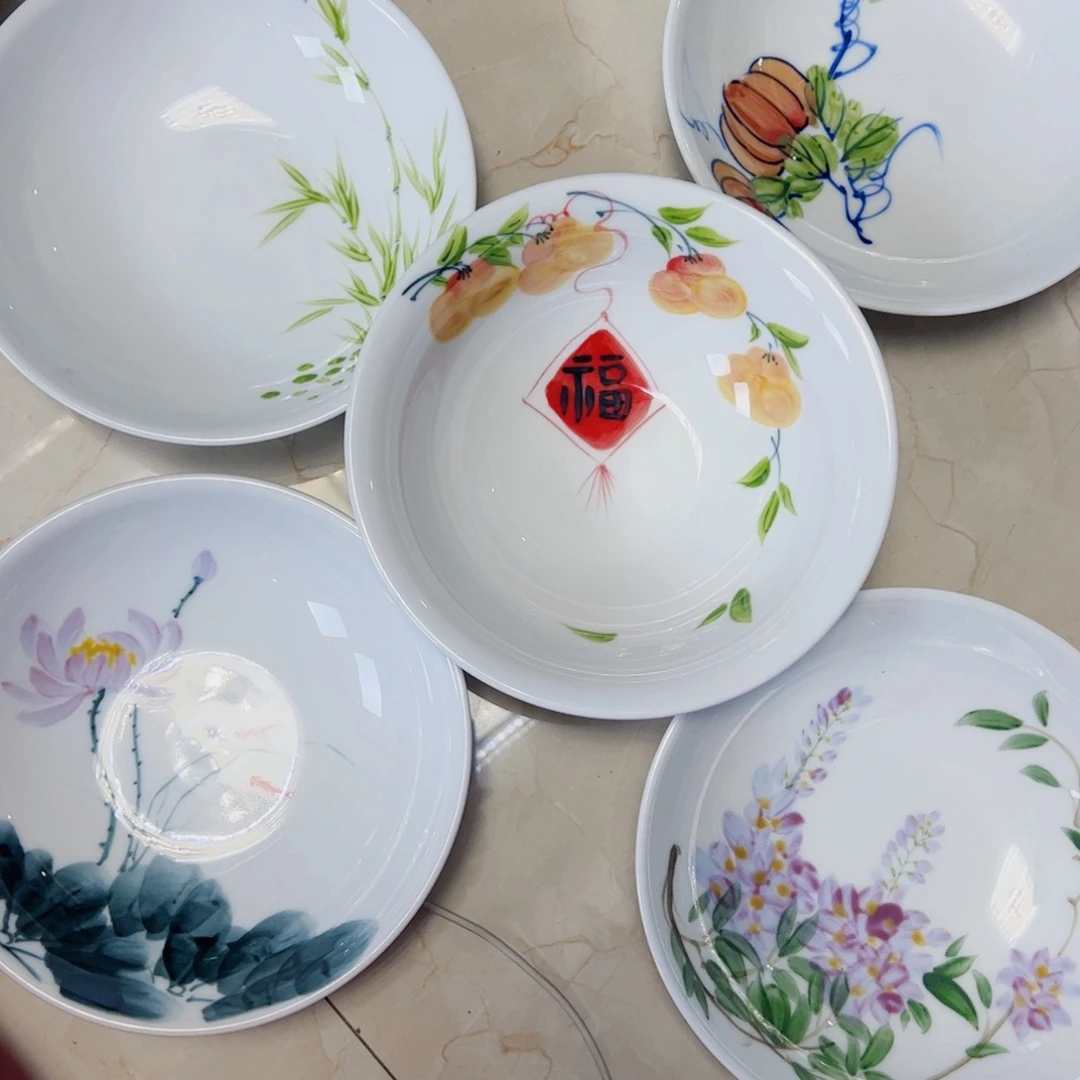 清*景德镇陶瓷手工手绘制作