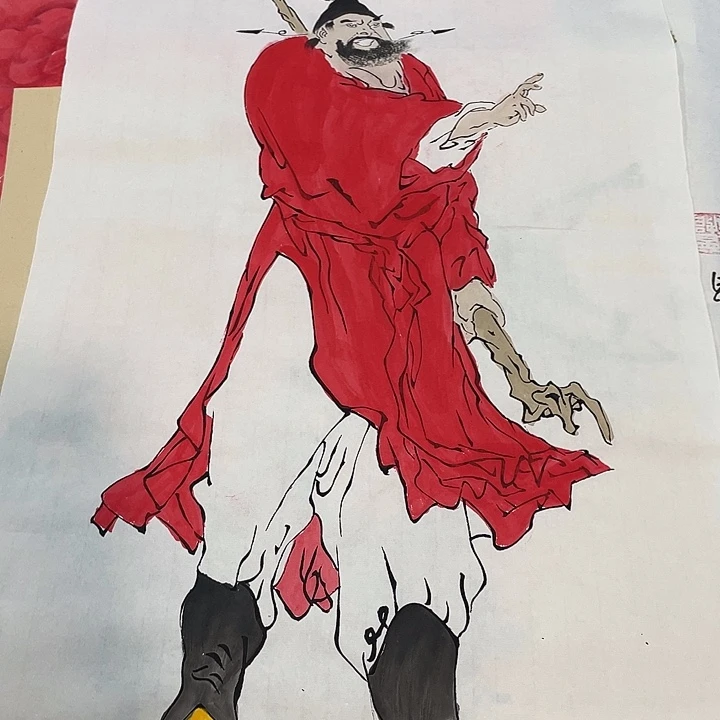 国画今天早上国画作品欣赏