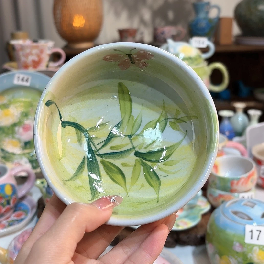 小***飛景德镇手绘高温釉下彩陶瓷茶具