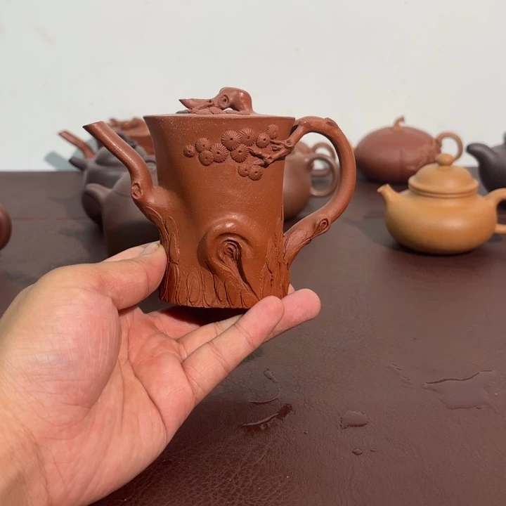 茶壶紫砂全手放放漏