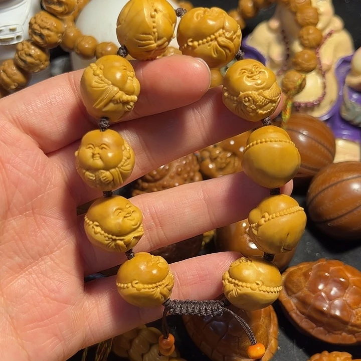 橄榄核手串/手链社会弥勒