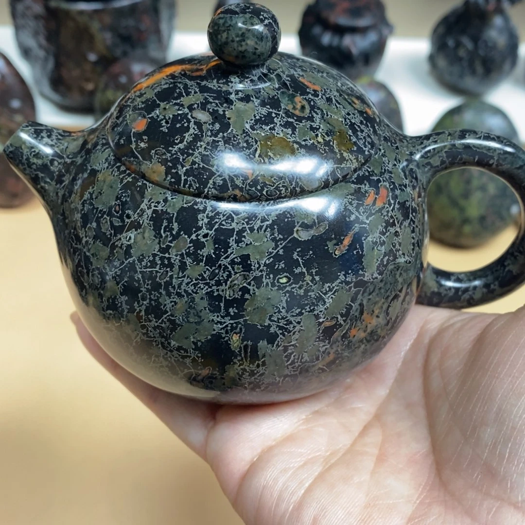 玉福茶具瓷安山玉